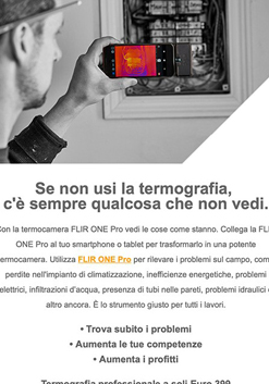 Scopri di più sull'articolo Termocamera professionale per smartphone Flir One Pro ✌