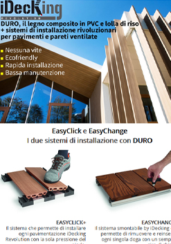 Scopri di più sull'articolo Legno composito iDecking per pavimenti e facciate ventilate