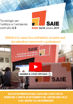 Scopri di più sull'articolo SAIE Bari: novità 2019, scopri come partecipare al nuovo appuntamento per il Centro Sud Italia