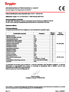 01 Dichiarazione prestazione